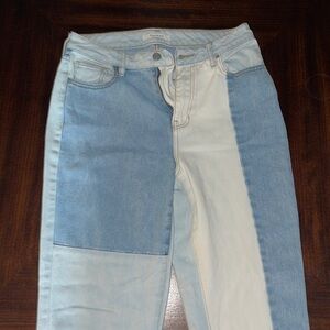 Multicolored jeans